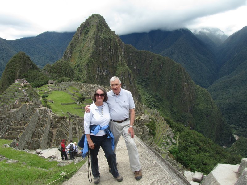 At Machu Picchu