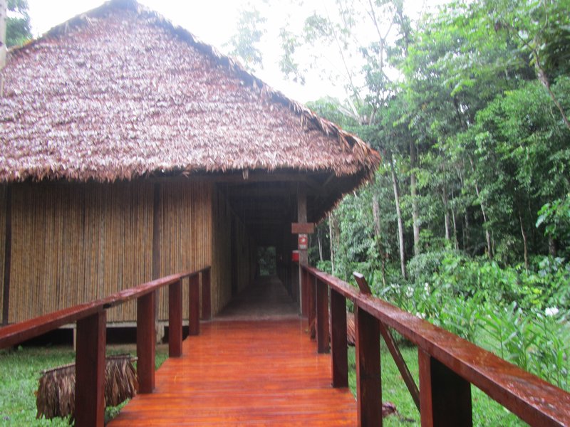 Lodge walkway