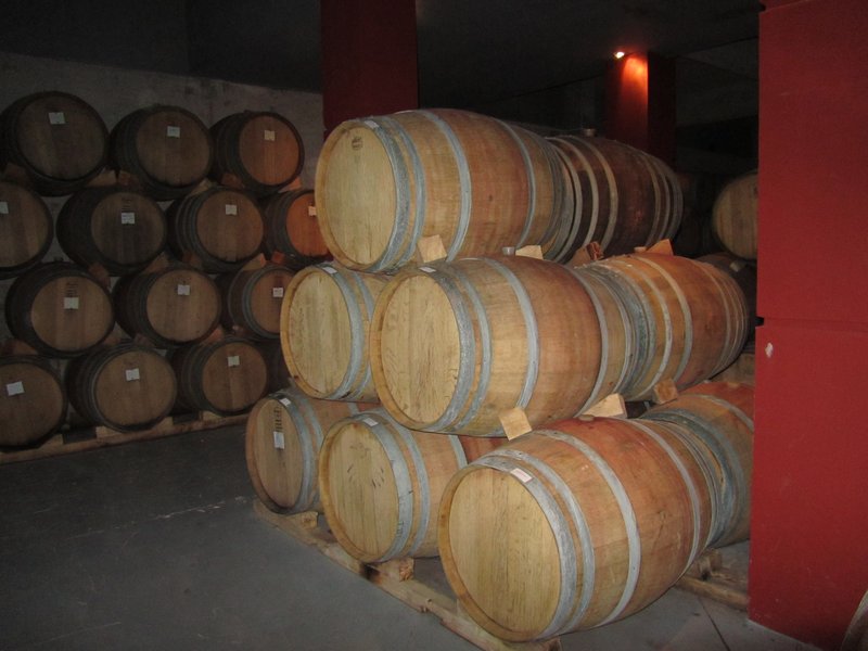 French/American oak barrels