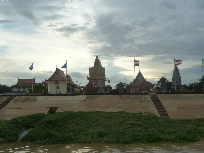 Phnom Penh from the river