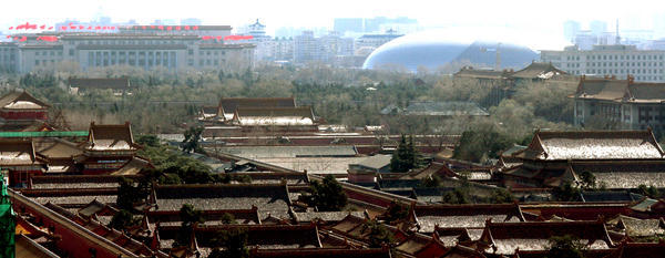 view forbidden city