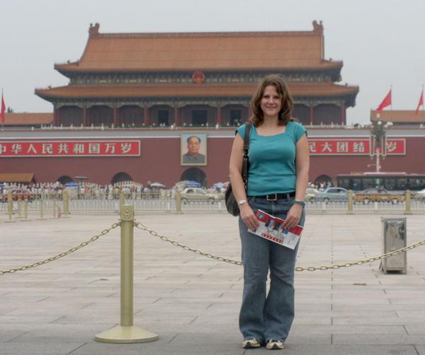 Me in front Tiananmen Gate