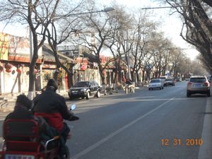 Old-style Beijing street.