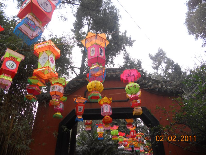 Wuhouci Temple.