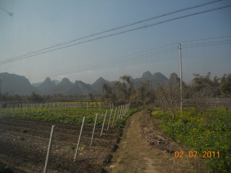 The countryside of Guangxi.