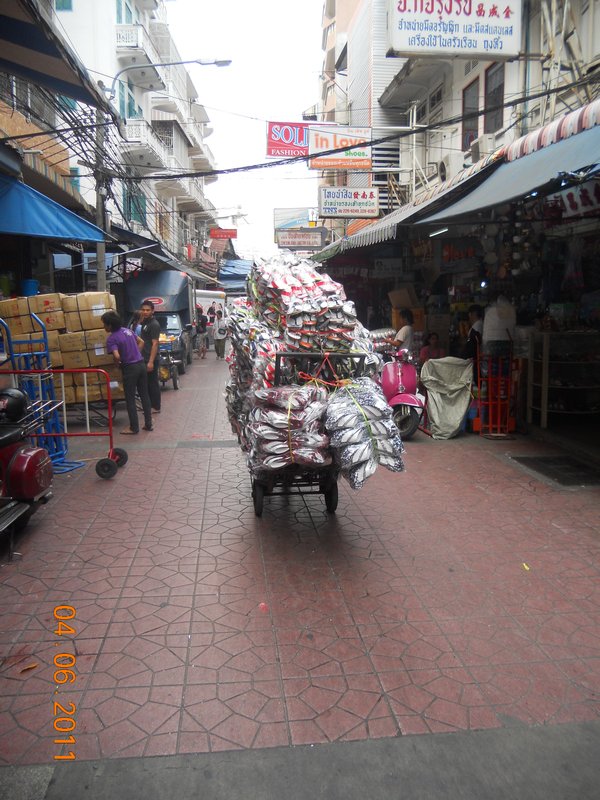 Bangkok street market.