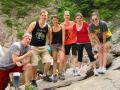 The hiking group in its entirety