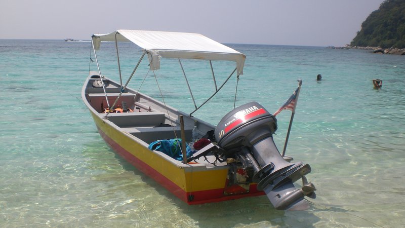 Our Snorkelling Boat