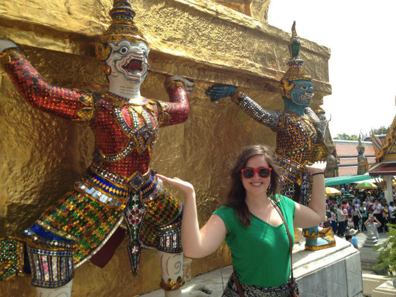 Sculptures at the Grand Palace