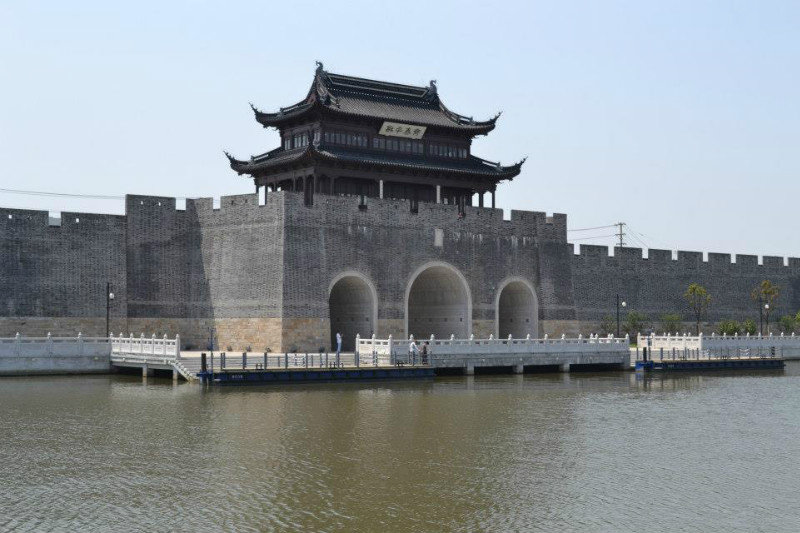 Fort on the river in Suzhou