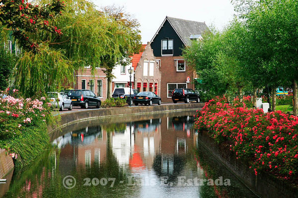 Canal in Volendam