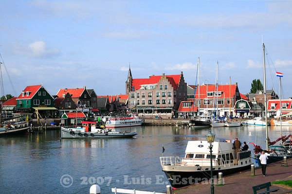 Volendam's Harbor