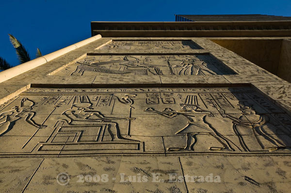 Temple Detail in Luxor