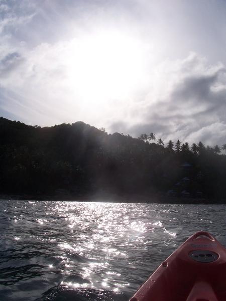 On ze kayak