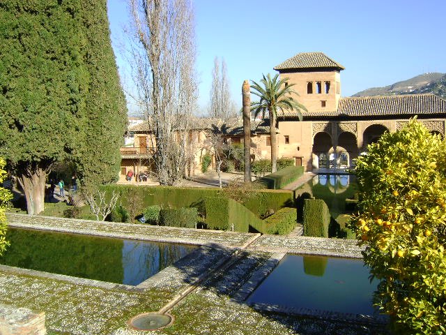 Alhambra ponds and garden