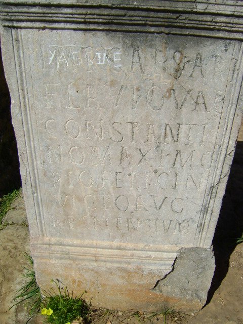Roman Stone at Chellah