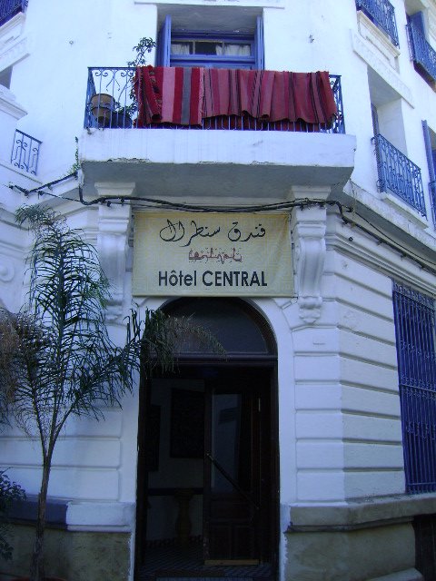 Central Hotel Door