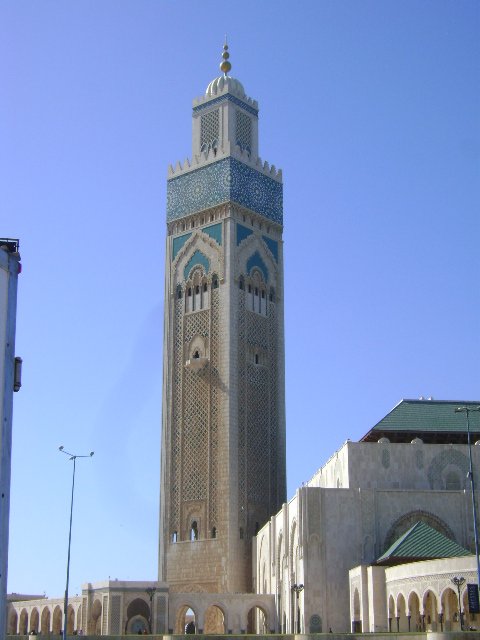 Minaret at Hassan II