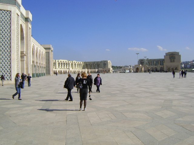 Hassan II courtyard again