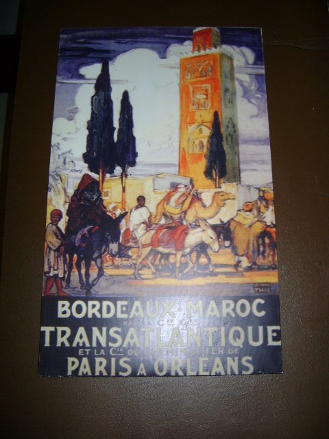 Trade route poster