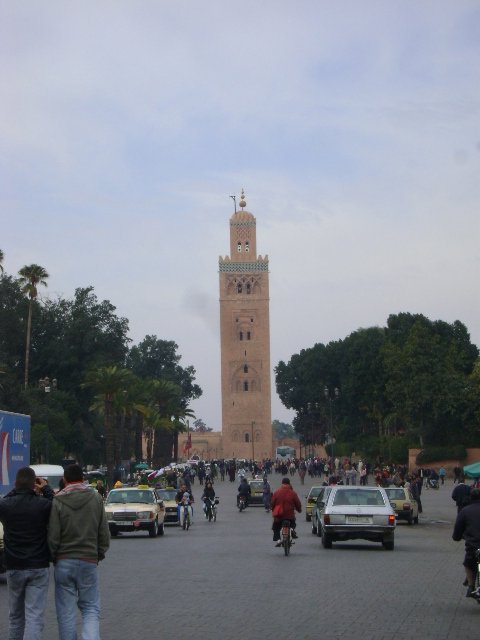 Koutoubia mosque by day