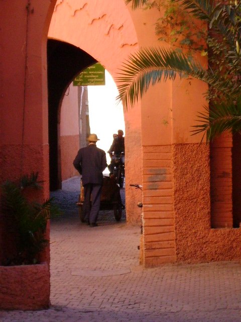 Old town streets, Marrakech