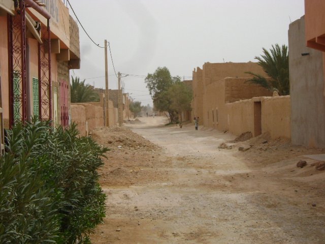 Street in a poorer town