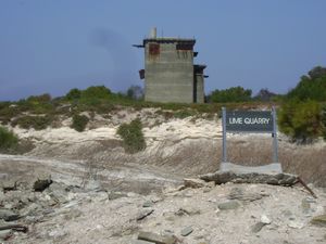 Robben Island lime quarry