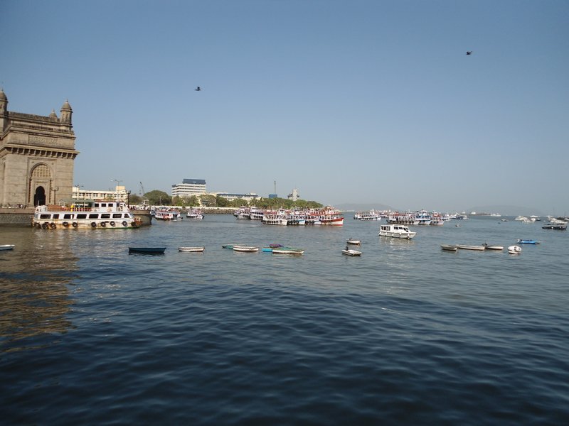 By the gateway to India