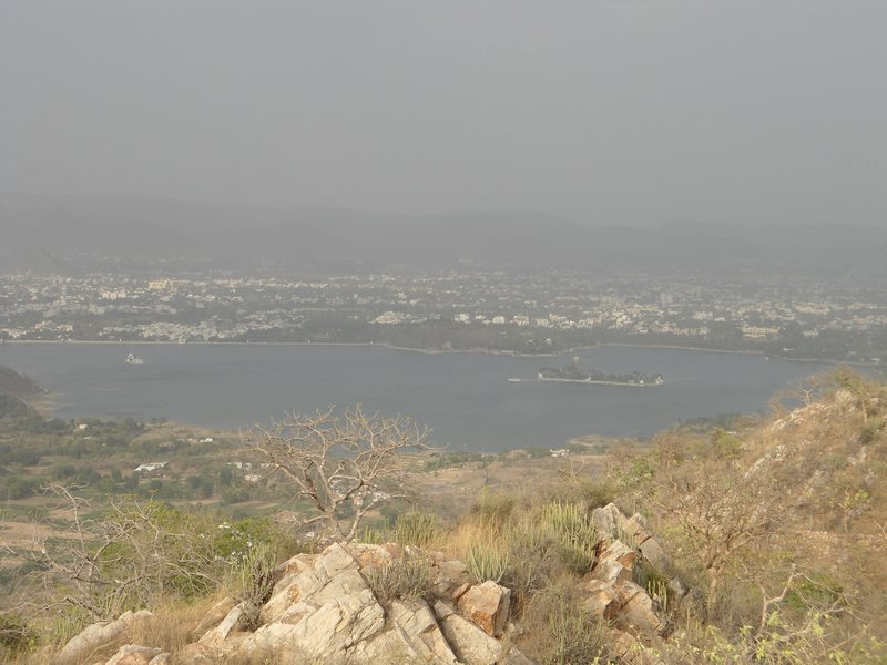 Lakes seen from Monsoon palace