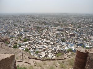 City view from Jodhpur fort