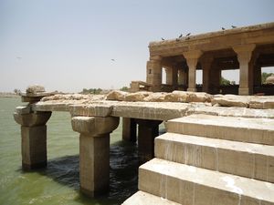 Temple on Jaisalmur lake
