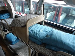 Sleeper bus configuration