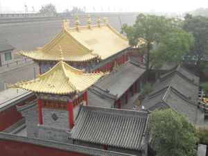 Golden roof, from Xi'an walls