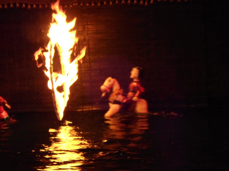 Water puppets - ring of fire