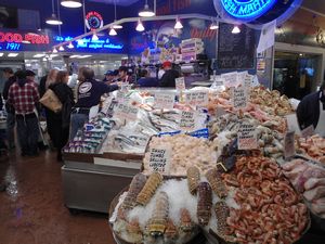 Seattle fish market