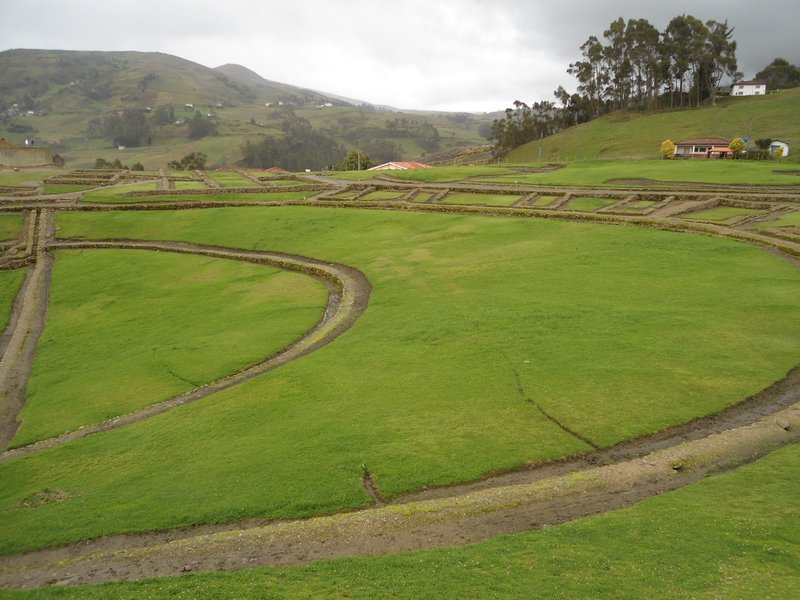 Inca terraces, Ingapirca