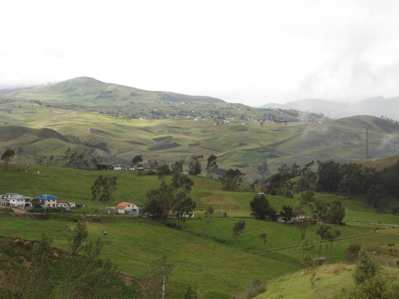 View of the valley, Ingapirca