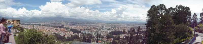 Panorama over Cuenca