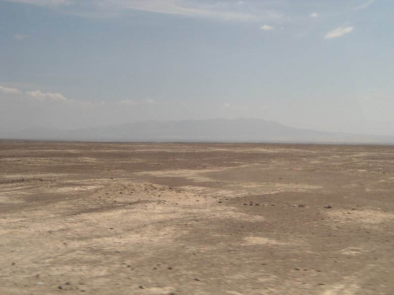 More desert outside Lima