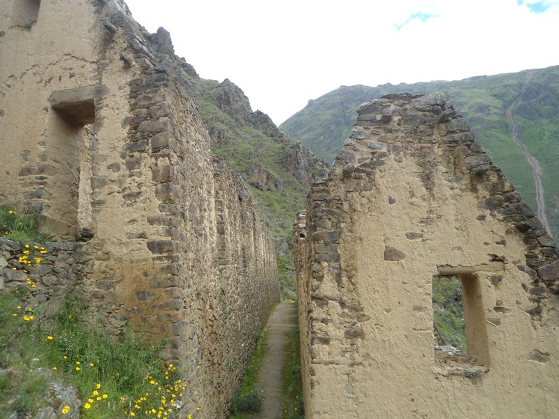 Inca storehouses
