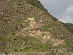 Inca ruins near Ollanta