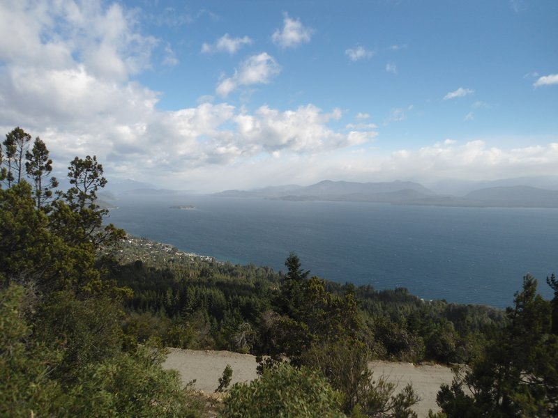 View from Cerro Otto hillside