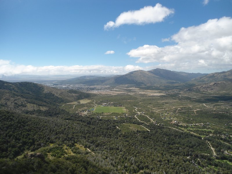 The valley from Cerro Otto