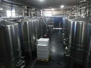 Huge storage vats