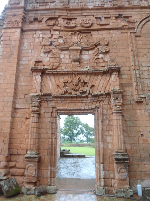 Ornate door, Jesuit cathedral