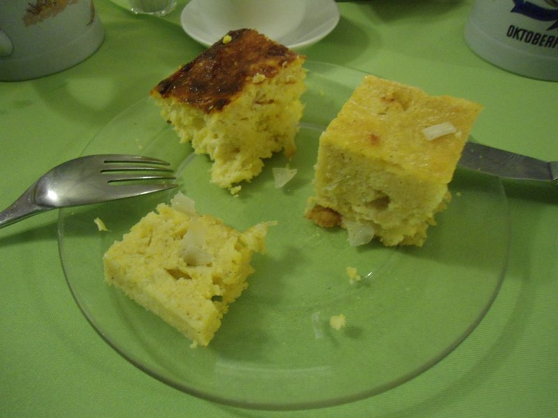 Sopa Paraguaya, the worlds only solid soup