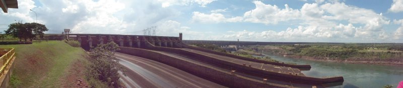 Panorama at the dam