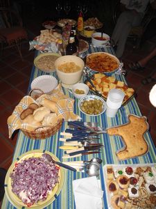 The feast: Easter party
