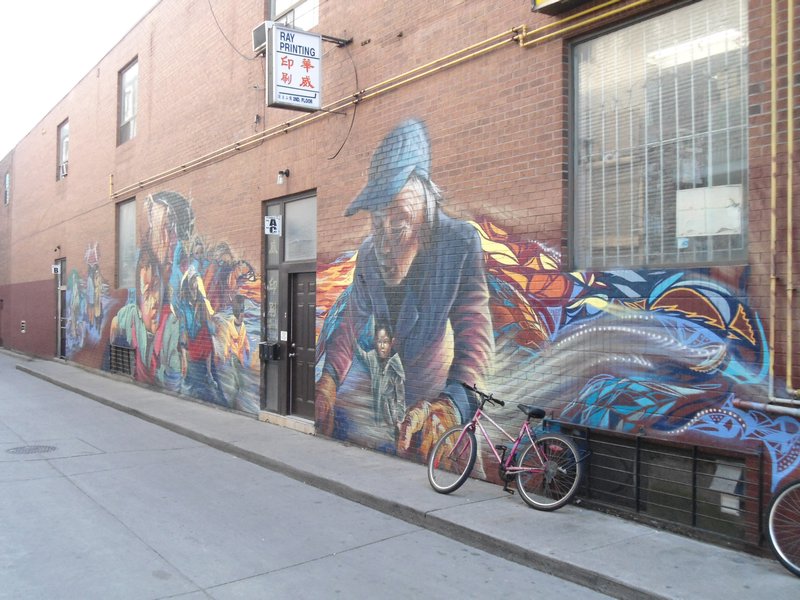 Street art, Chinatown, Toronto